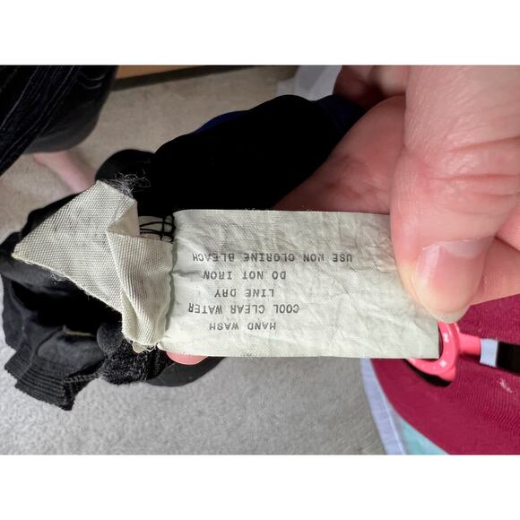 Miraclesuit one piece swimsuit Black blue trim size 12 - Picture 12 of 13